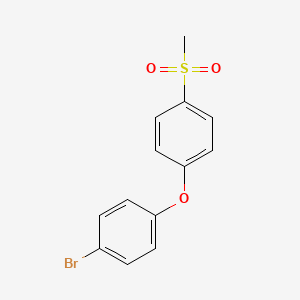 Benzene, 1-bromo-4-(4-(methylsulfonyl)phenoxy)-