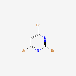 molecular formula C4HBr3N2 B1331206 2,4,6-Tribromopyrimidine CAS No. 36847-11-7