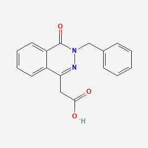 (3-Benzyl-4-oxo-3,4-dihydro-phthalazin-1-yl)-acetic acid