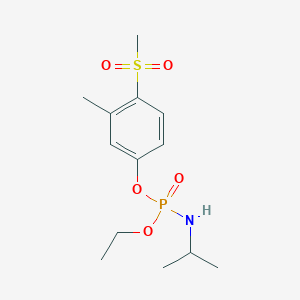 molecular formula C13H22NO5PS B133125 Fenamiphos sulfone CAS No. 31972-44-8