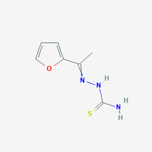 [1-(Furan-2-yl)ethylideneamino]thiourea