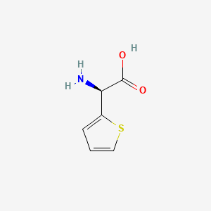 molecular formula C6H7NO2S B1331330 (S)-2-噻吩甘氨酸 CAS No. 43189-45-3