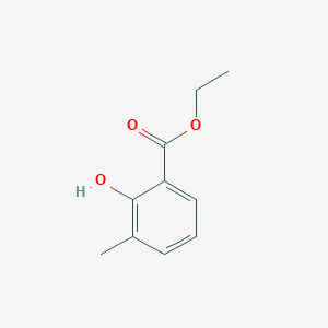molecular formula C10H12O3 B1331360 Ethyl 2-hydroxy-3-methylbenzoate CAS No. 55211-85-3