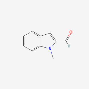 molecular formula C10H9NO B1331372 1-Methyl-1H-indole-2-carbaldehyde CAS No. 27421-51-8