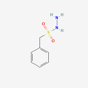 molecular formula C7H10N2O2S B1331378 Phenylmethanesulfonohydrazide CAS No. 36331-57-4