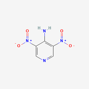 molecular formula C5H4N4O4 B1331386 4-Amino-3,5-dinitropyridine CAS No. 31793-29-0
