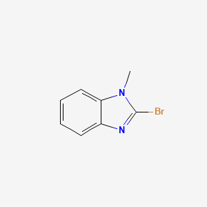 molecular formula C8H7BrN2 B1331400 2-Bromo-1-methyl-1H-benzo[d]imidazole CAS No. 49572-60-3