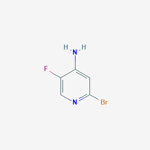 molecular formula C5H4BrFN2 B1331434 2-Bromo-5-fluoropyridin-4-amine CAS No. 887570-94-7