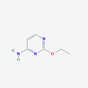 molecular formula C6H9N3O B1331437 2-乙氧基嘧啶-4-胺 CAS No. 3289-48-3