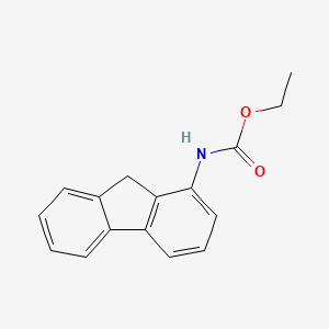 molecular formula C16H15NO2 B1331449 Ethyl 9h-fluoren-1-ylcarbamate CAS No. 28314-06-9