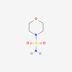 molecular formula C4H10N2O3S B1331450 morpholine-4-sulfonamide CAS No. 25999-04-6