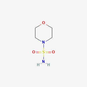 molecular formula C4H10N2O3S B1331450 4-吗啉磺酰胺 CAS No. 25999-04-6