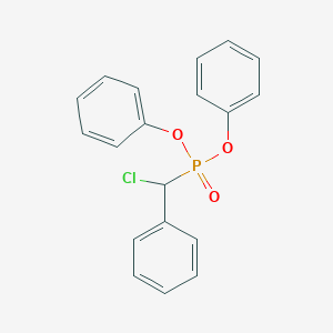 molecular formula C19H16ClO3P B1331453 Diphenyl alpha-Chlorobenzylphosphonate CAS No. 58263-67-5