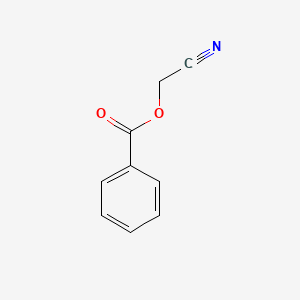 molecular formula C9H7NO2 B1331454 Cyanomethyl benzoate CAS No. 939-56-0