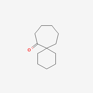 molecular formula C12H20O B1331467 Spiro[5.6]dodecan-7-one CAS No. 4728-90-9