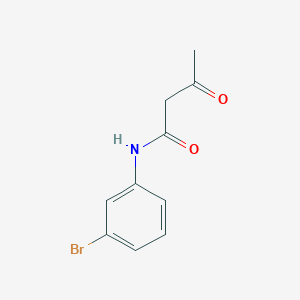molecular formula C10H10BrNO2 B1331478 n-(3-Bromophenyl)-3-oxobutanamide CAS No. 61579-06-4