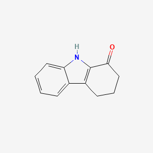 molecular formula C12H11NO B1331480 2,3,4,9-tetrahydro-1H-carbazol-1-one CAS No. 3456-99-3