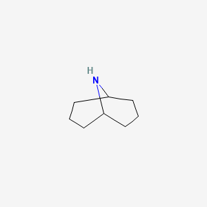 molecular formula C8H15N B1331481 9-Azabicyclo[3.3.1]nonane CAS No. 280-97-7