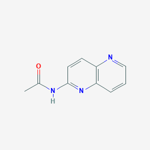 molecular formula C10H9N3O B1331497 N-(1,5-naphthyridin-2-yl)acetamide CAS No. 38956-59-1