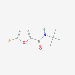 molecular formula C9H12BrNO2 B1331503 5-bromo-N-tert-butylfuran-2-carboxamide CAS No. 356562-19-1