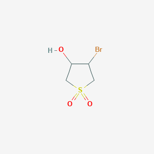 molecular formula C4H7BrO3S B1331510 3-溴-4-羟基磺醚 CAS No. 20688-40-8