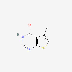 molecular formula C7H6N2OS B1331517 5-Methylthieno[2,3-d]pyrimidin-4(3h)-one CAS No. 43088-64-8