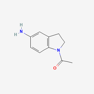 molecular formula C10H12N2O B1331524 1-乙酰-5-氨基吲哚 CAS No. 4993-96-8