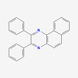 molecular formula C24H16N2 B1331531 2,3-Diphenylbenzo[f]quinoxaline CAS No. 10322-25-5