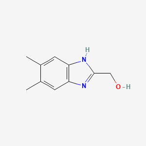 (5,6-dimethyl-1H-benzimidazol-2-yl)methanol