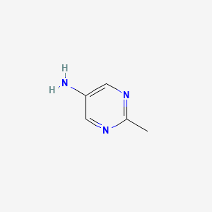 molecular formula C5H7N3 B1331538 2-Methylpyrimidin-5-amine CAS No. 39889-94-6