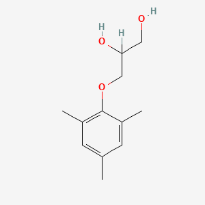 molecular formula C12H18O3 B1331540 3-(2,4,6-Trimethylphenoxy)propane-1,2-diol CAS No. 69557-50-2