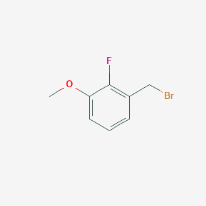 molecular formula C8H8BrFO B1331587 2-Fluoro-3-methoxybenzyl bromide CAS No. 447463-56-1