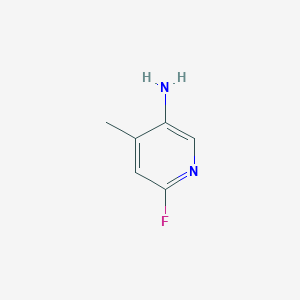 molecular formula C6H7FN2 B1331595 6-Fluoro-4-methylpyridin-3-amine CAS No. 954236-33-0