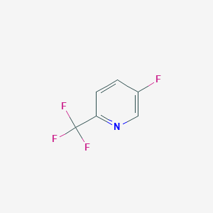 molecular formula C6H3F4N B1331599 5-氟-2-(三氟甲基)吡啶 CAS No. 936841-73-5