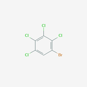 molecular formula C6HBrCl4 B1331607 1-Bromo-2,3,4,5-tetrachlorobenzene CAS No. 1125-52-6
