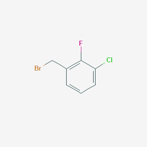 molecular formula C7H5BrClF B133168 3-Chloro-2-fluorobenzyl bromide CAS No. 85070-47-9