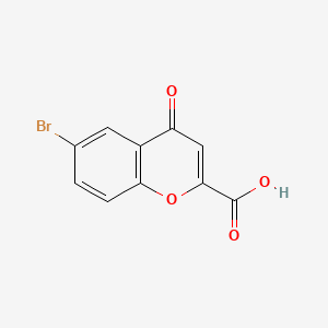 molecular formula C10H5BrO4 B1331699 6-Bromochromone-2-carboxylic acid CAS No. 51484-06-1