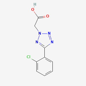 [5-(2-Chloro-phenyl)-tetrazol-2-yl]-acetic acid