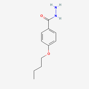 molecular formula C11H16N2O2 B1331719 4-丁氧基苯甲酰肼 CAS No. 64328-61-6