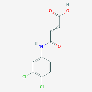 molecular formula C10H7Cl2NO3 B1331725 4-(3,4-Dichloroanilino)-4-oxobut-2-enoic acid 