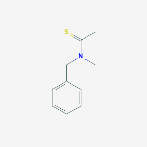 molecular formula C10H13NS B133173 N-Benzyl-N-methylethanethioamide CAS No. 154349-19-6