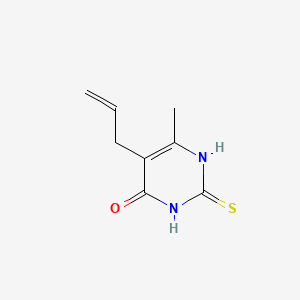 molecular formula C8H10N2OS B1331734 5-Allyl-6-methyl-2-thiouracil CAS No. 102613-14-9