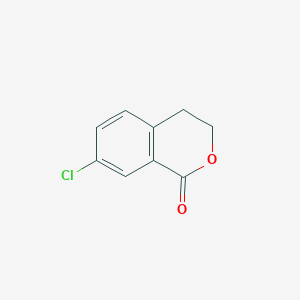 molecular formula C9H7ClO2 B13317448 7-Chloroisochroman-1-one 