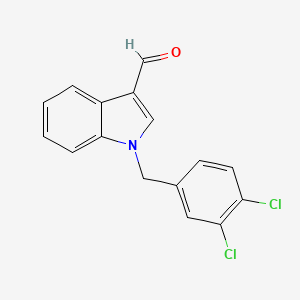1-(3,4-dichlorobenzyl)-1H-indole-3-carbaldehyde