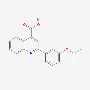 2-(3-Isopropoxyphenyl)quinoline-4-carboxylic acid