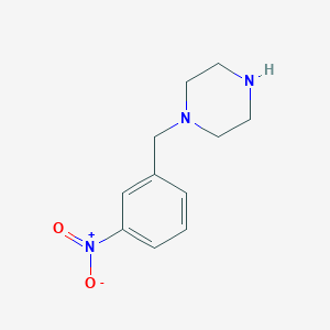 molecular formula C11H15N3O2 B1331783 1-(3-硝基苄基)哌嗪 CAS No. 203047-37-4