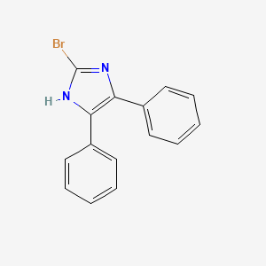 molecular formula C15H11BrN2 B1331833 2-Bromo-4,5-diphenyl-1H-imidazole CAS No. 69045-24-5