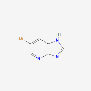 molecular formula C6H4BrN3 B1331835 6-Bromo-4H-imidazo[4,5-b]pyridine CAS No. 28279-49-4