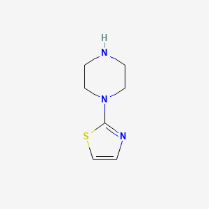 molecular formula C7H11N3S B1331837 2-(Piperazin-1-yl)thiazole CAS No. 42270-37-1