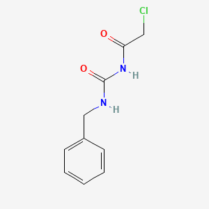 molecular formula C10H11ClN2O2 B1331853 N-(benzylcarbamoyl)-2-chloroacetamide CAS No. 59272-24-1